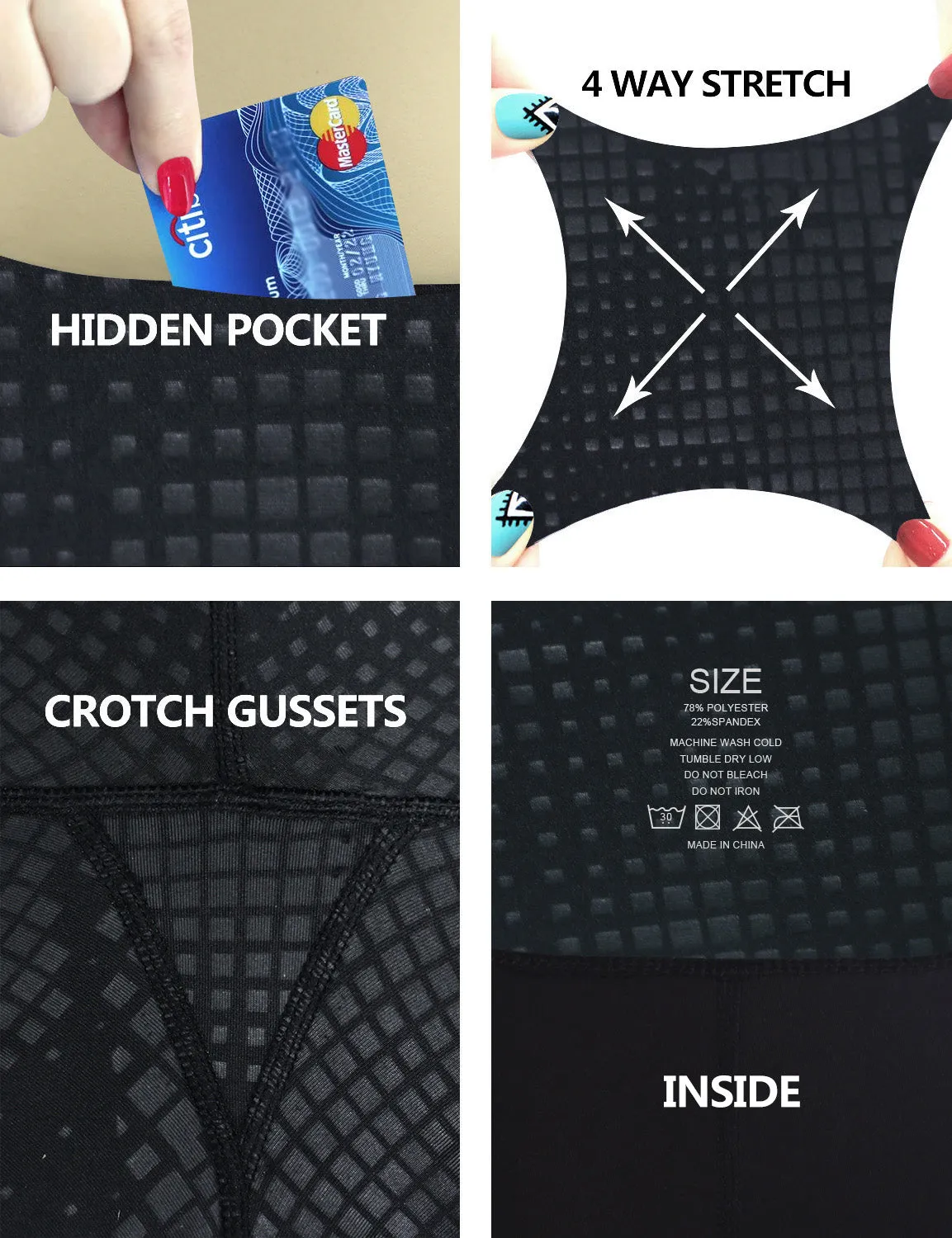 22" inseam 3D Printed Yoga Pants DISCO_yoga