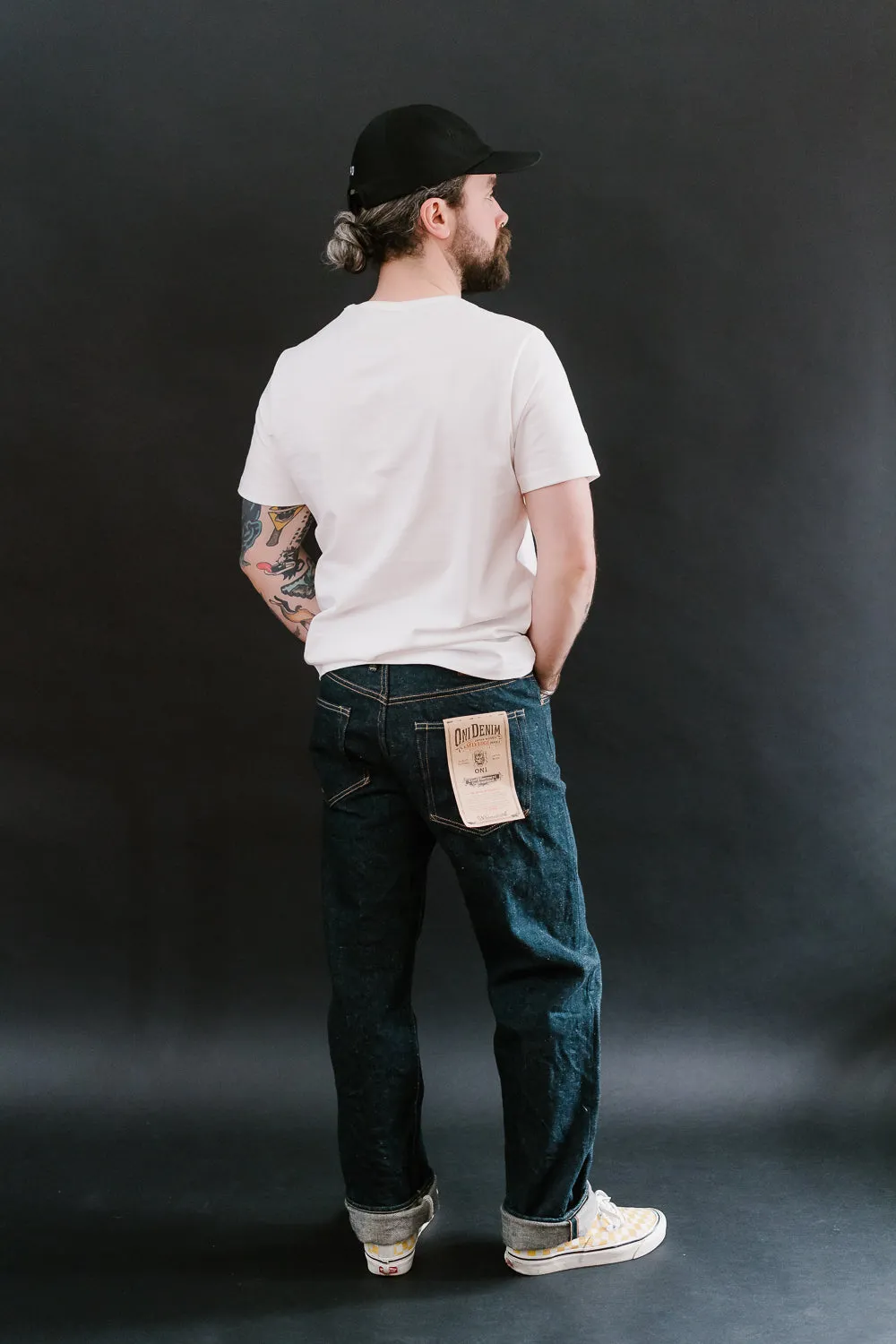 288ZR-KABEG - 20oz "Secret Kabuki Kakishibu Beige" Selvedge Denim - Regular Straight Fit