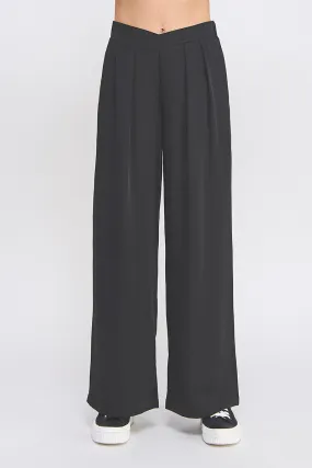 Black Silky Trousers