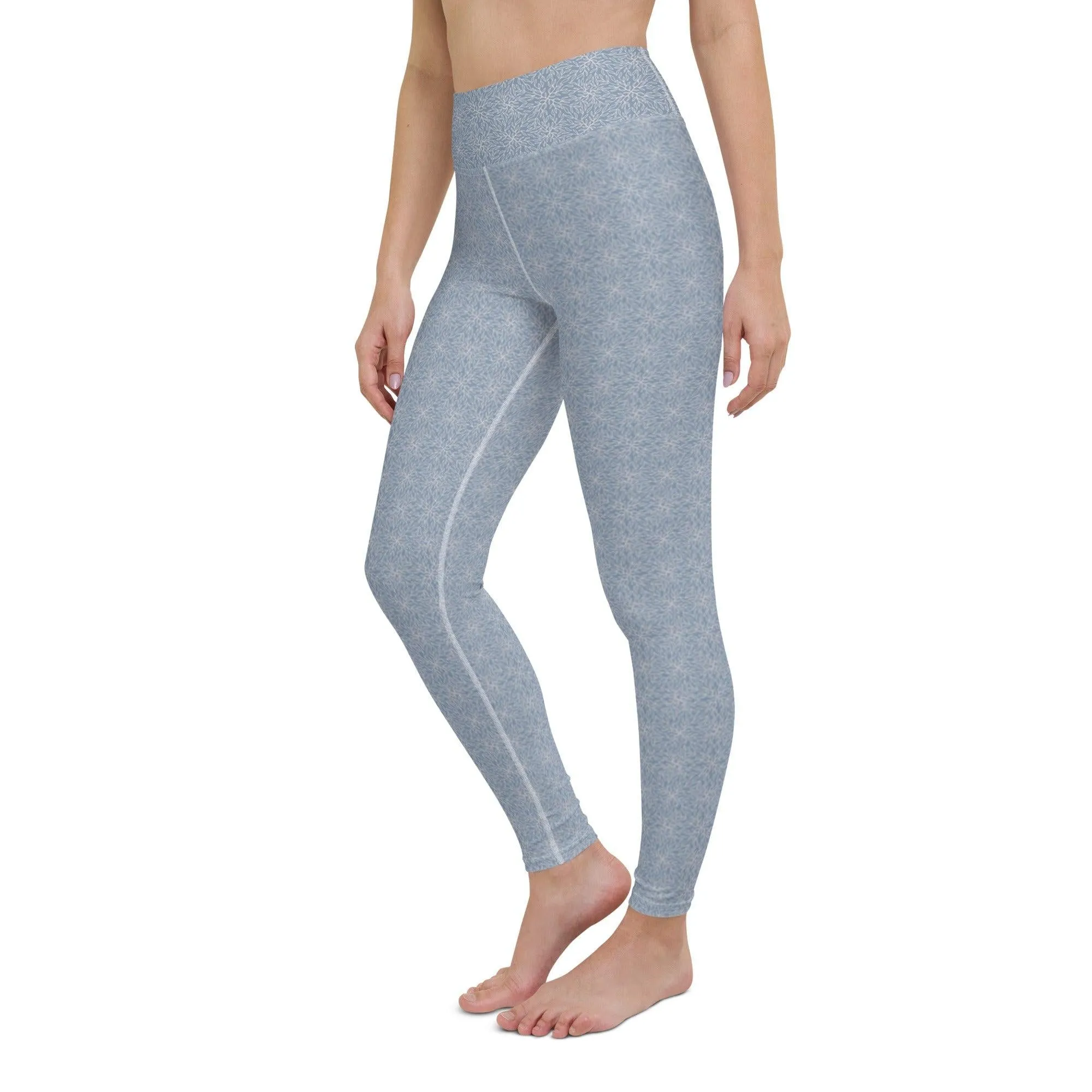 Blue Encounter Women's High-Waisted Yoga Pants