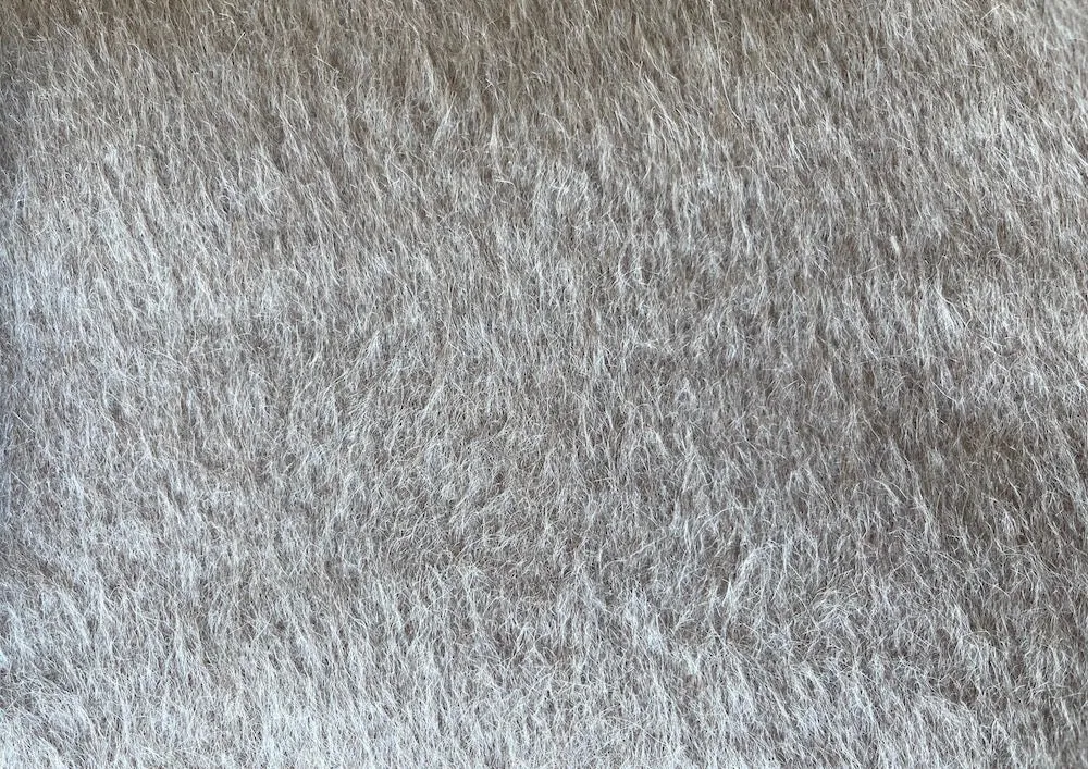 Camelidae Beige Double-Faced Alpaca & Wool Blend Coating (Made in Italy)