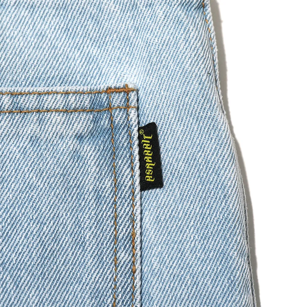 CARPENTER LOOSEFIT DENIM PANTS LIGHTBLUE