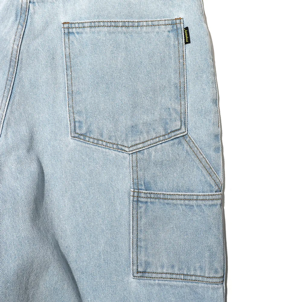 CARPENTER LOOSEFIT DENIM PANTS LIGHTBLUE