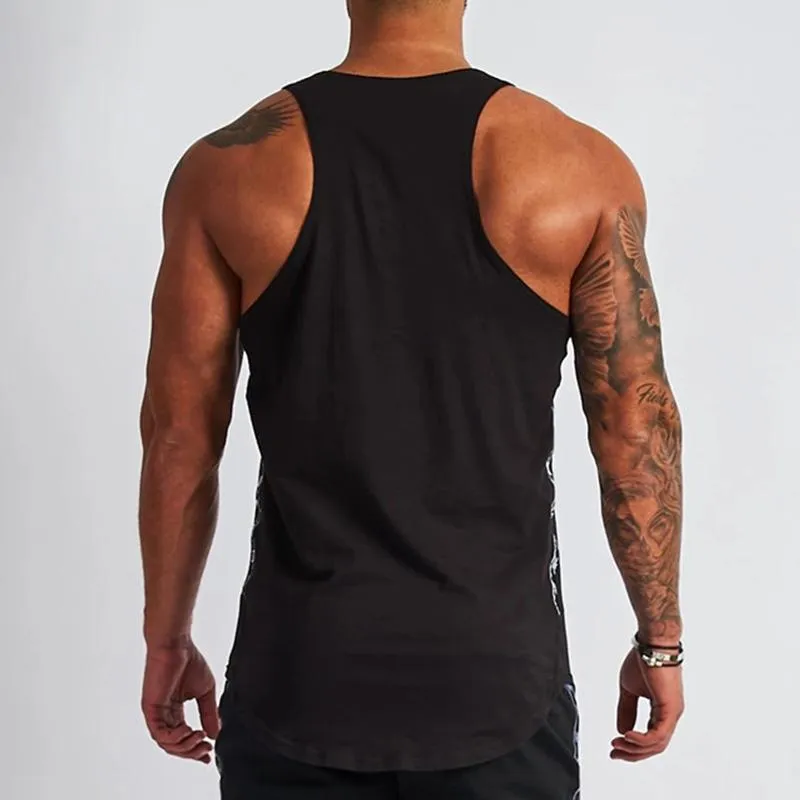 Cotton Sleeveless Casual Men's Tops