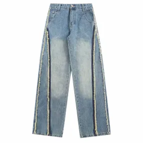 Deconstructed Denim Fusion Jeans