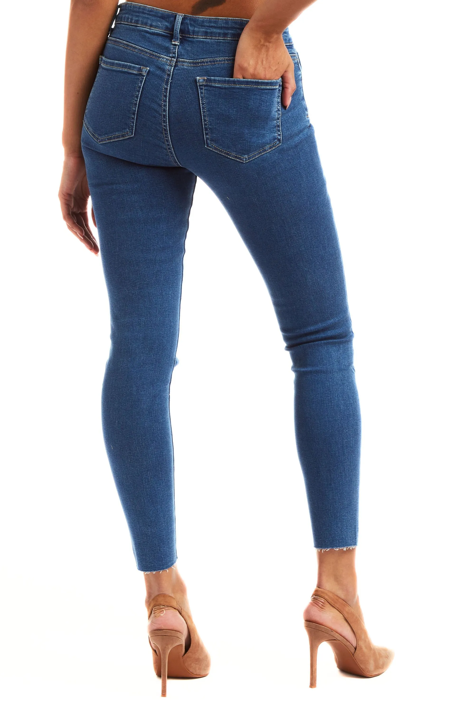 Diane - Skinny With Destroyed Hem