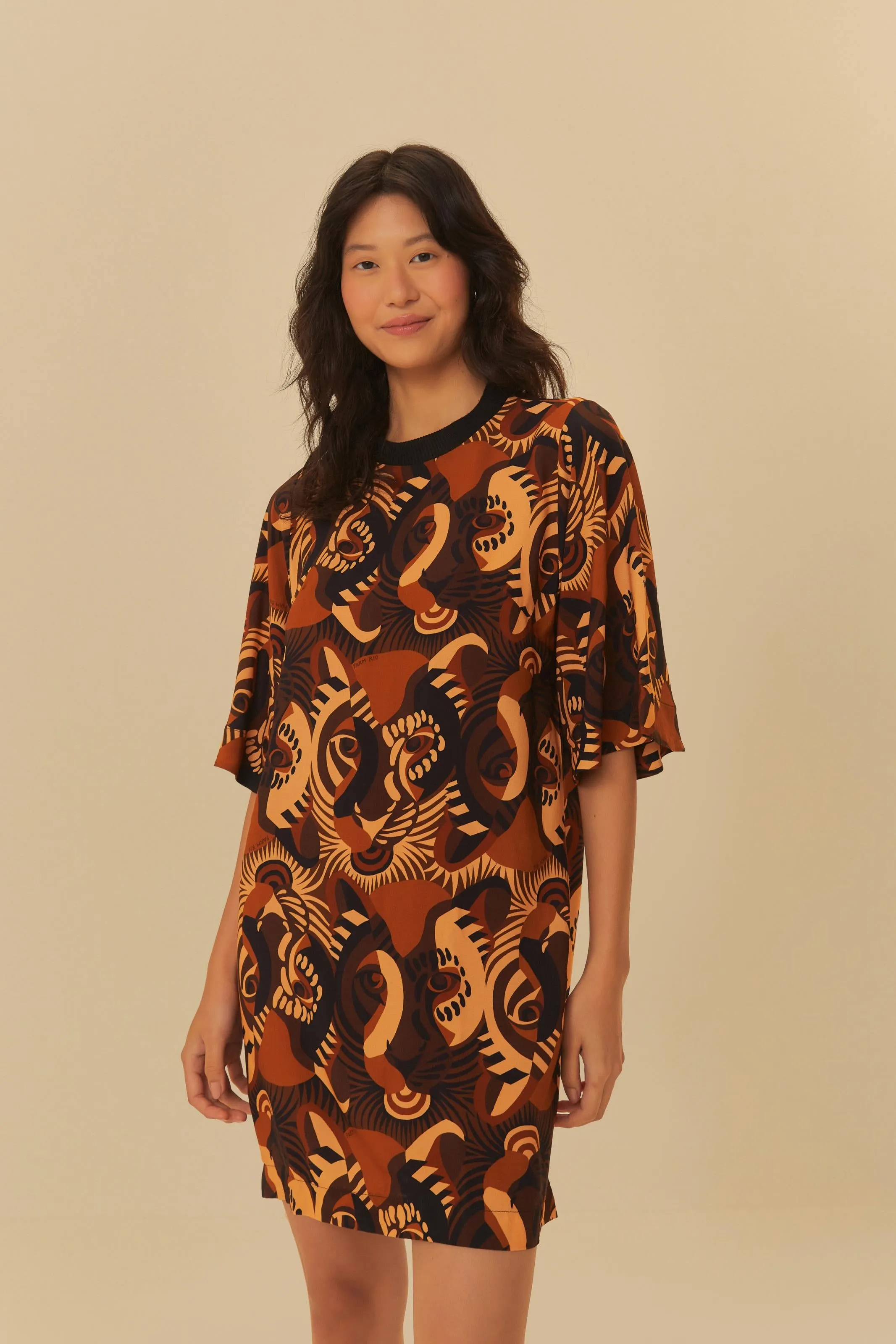 FARM TIGRE DA NOIT TEE DRESS