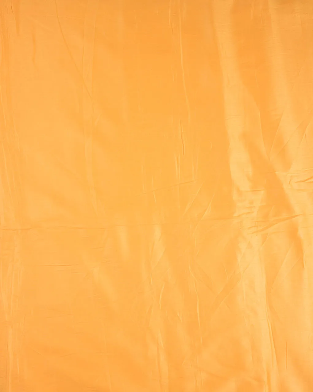 Flame Orange Plain Glazed Cotton Fabric