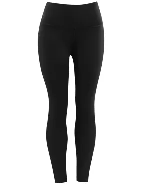 High Waist Yoga Pants black_yoga