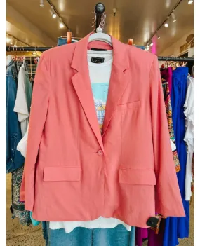 Imaan Blazer Peach Romance