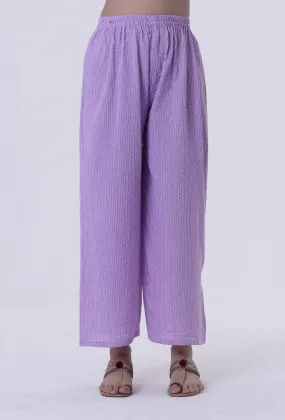 Lavender Cotton Palazzo