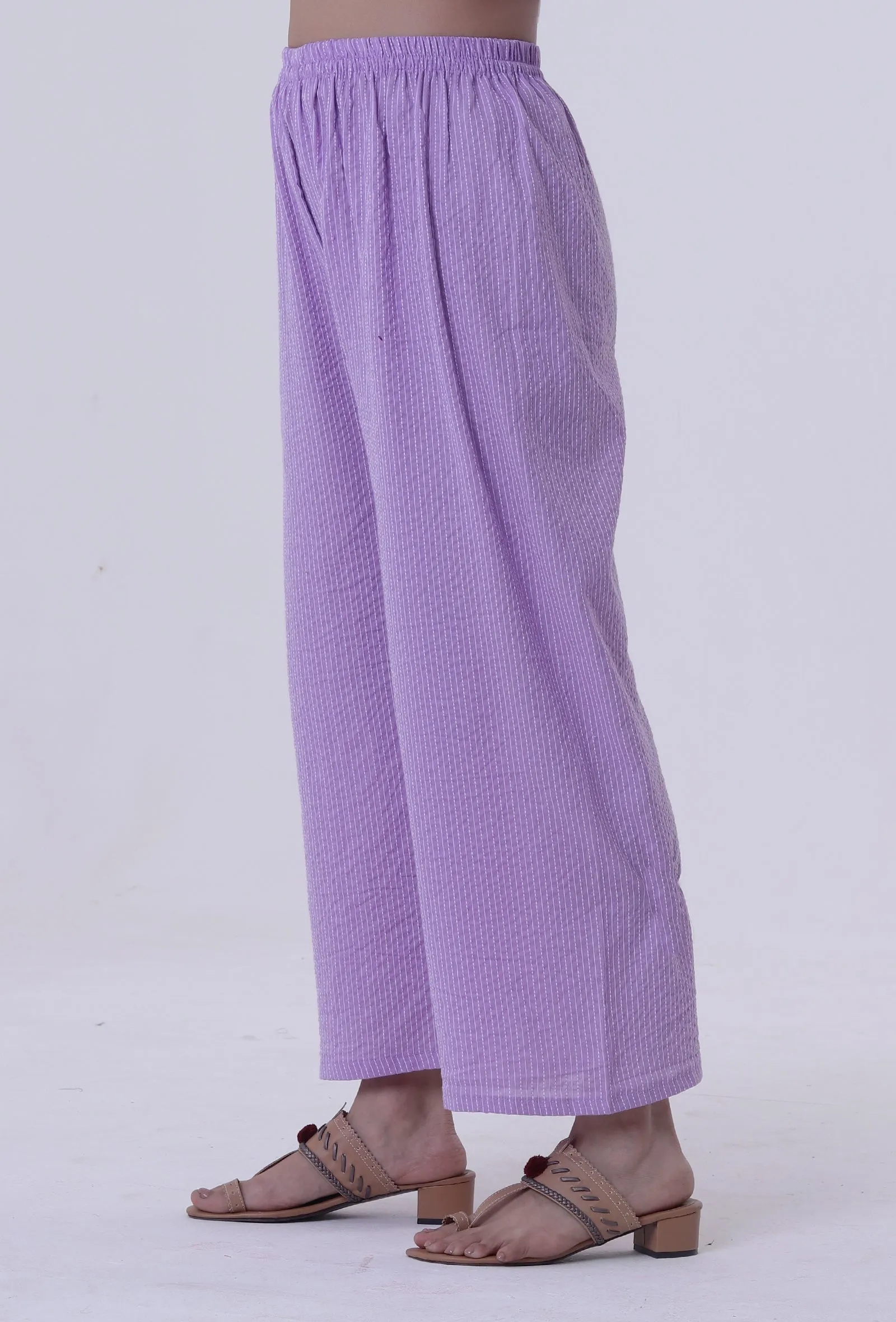 Lavender Cotton Palazzo