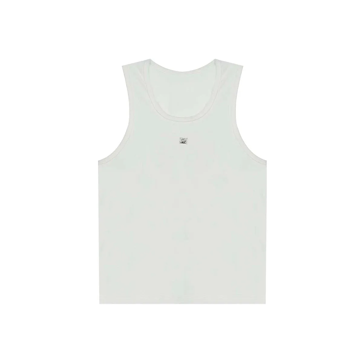 Minimalist Men's Tank Tops Slim Metal Design Causal Round Collar Sleeveless Male Tops Solid Color Trend Summer 9C6773