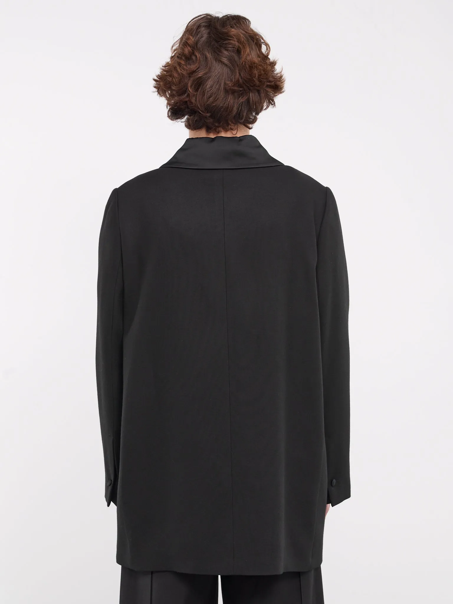 Oversized Tuxedo Jacket (0244-T434-BLACK-001)