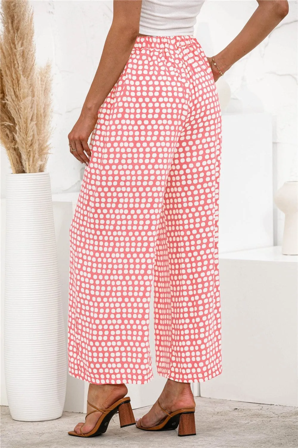 Polka Dot Palazzo Pants