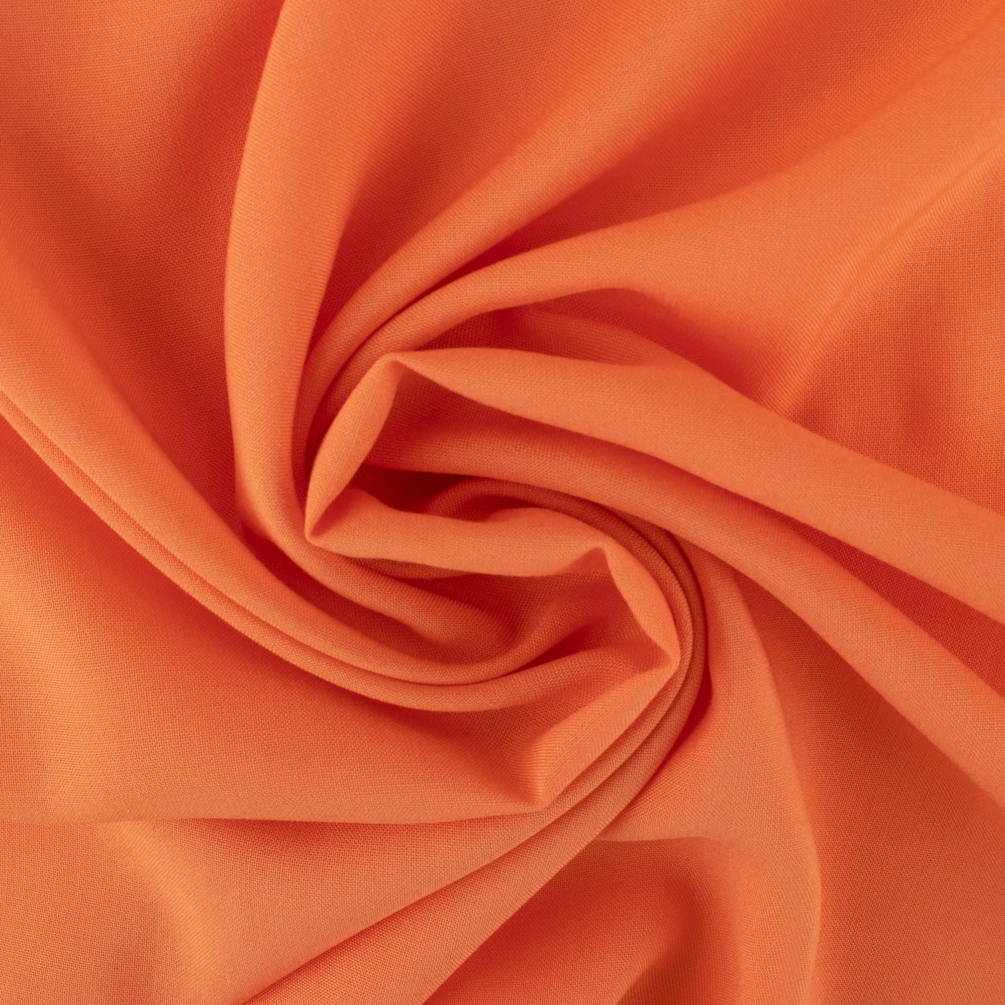 Rayon Challis - GERMAINE - Dark orange