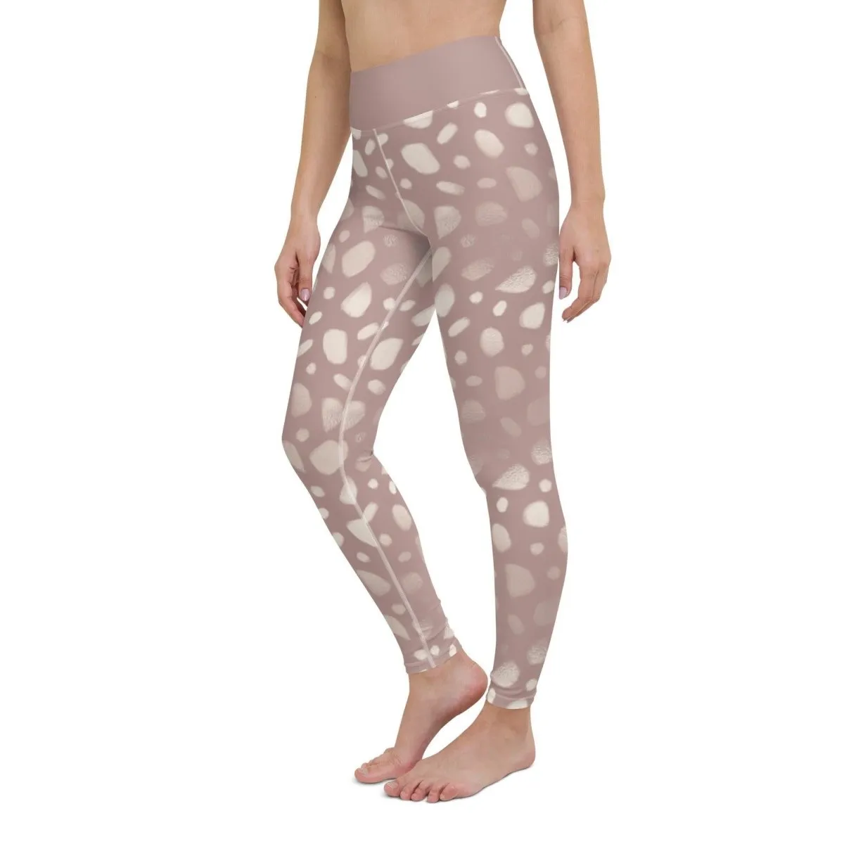 Rose Encounter Women's High-Waisted Yoga Pants