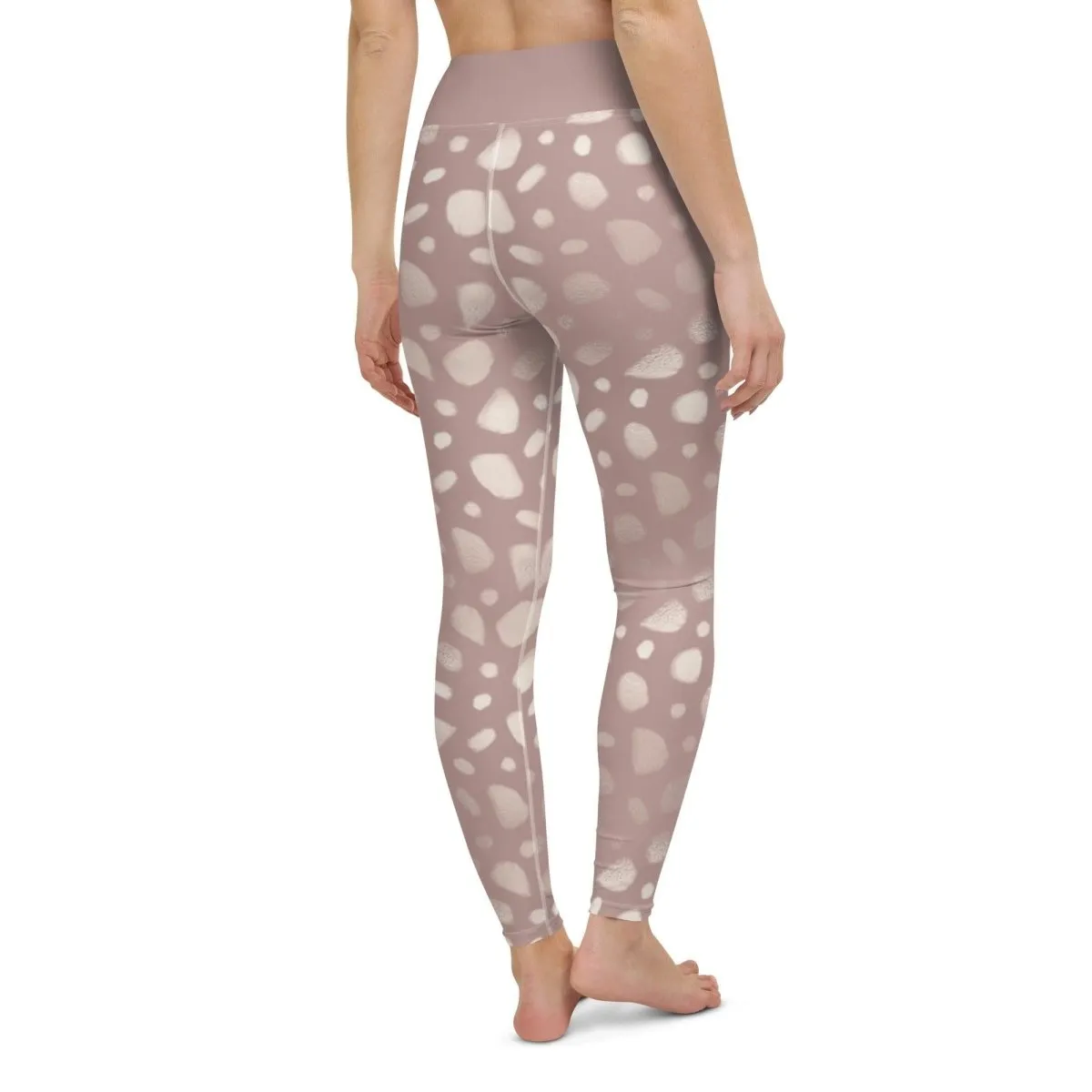 Rose Encounter Women's High-Waisted Yoga Pants