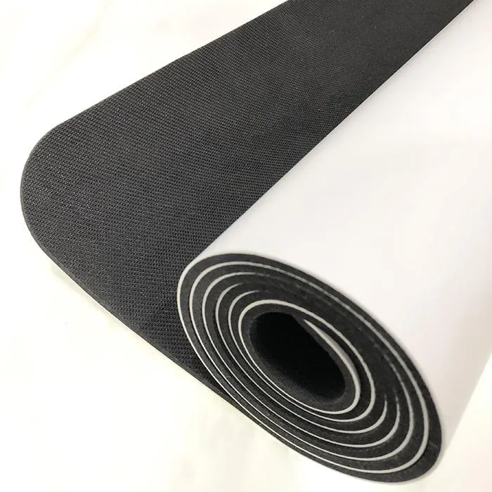 SP-YM5PFP Sportek Yoga Mat PU/ BLACK Rubber