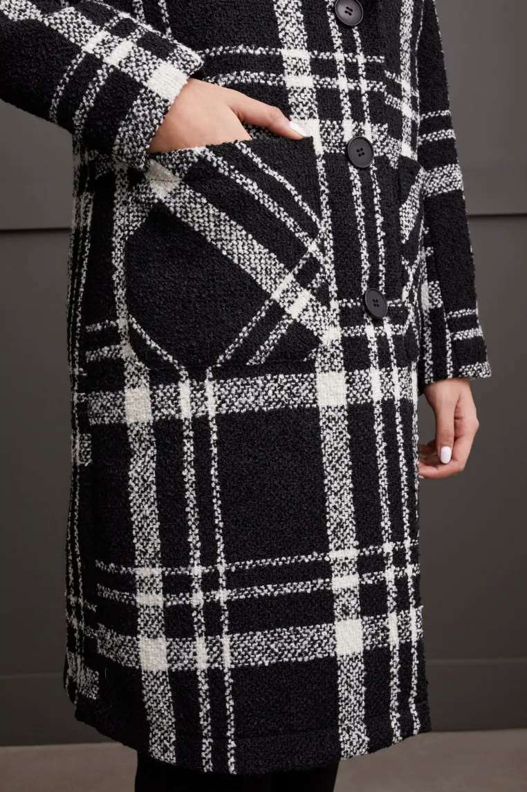 TRBL Plaid Duster Coat