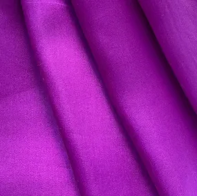 Vivid Electric Violet Silk Satin Charmeuse (Made in Italy)