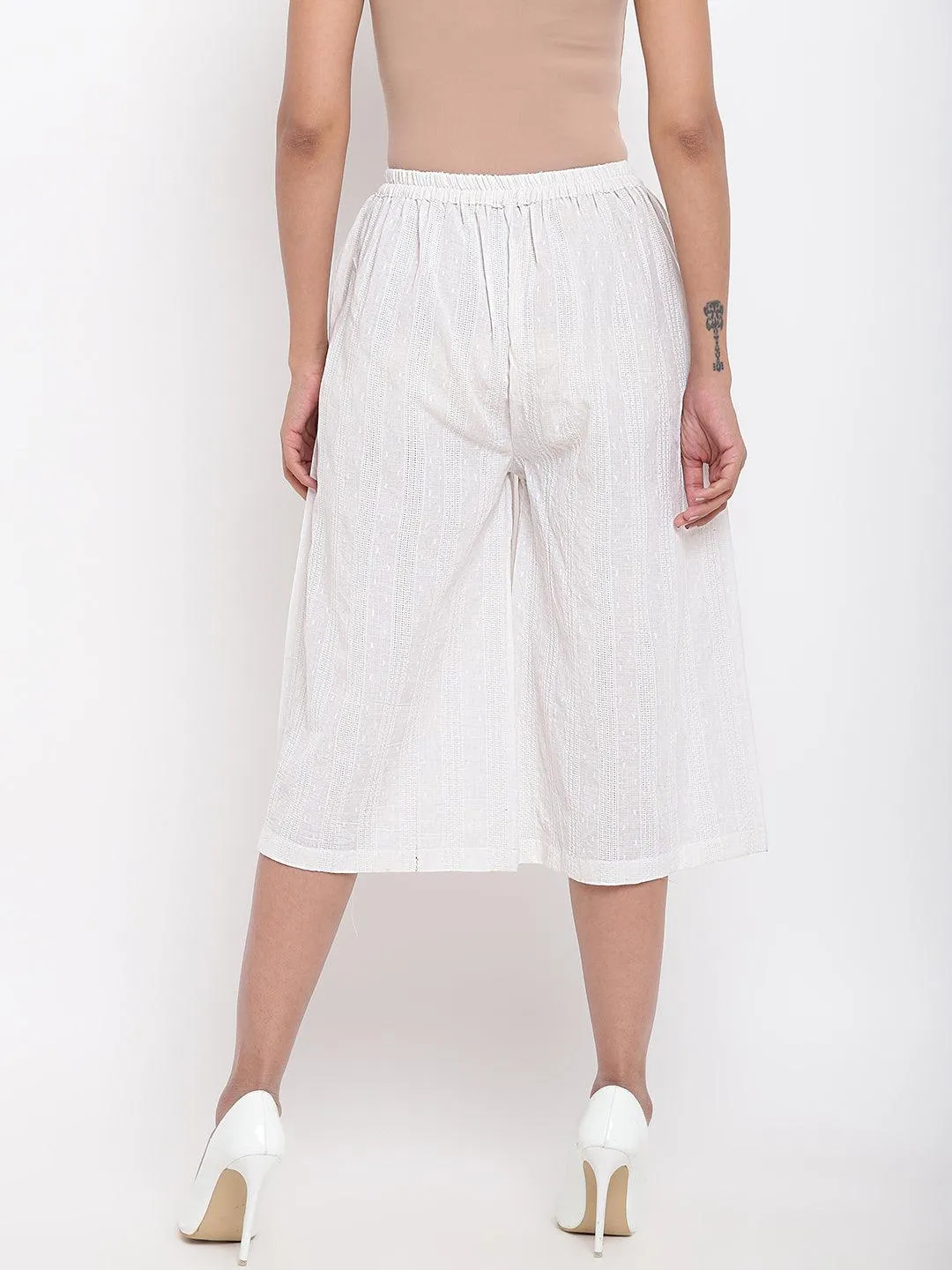 White Cotton Pant