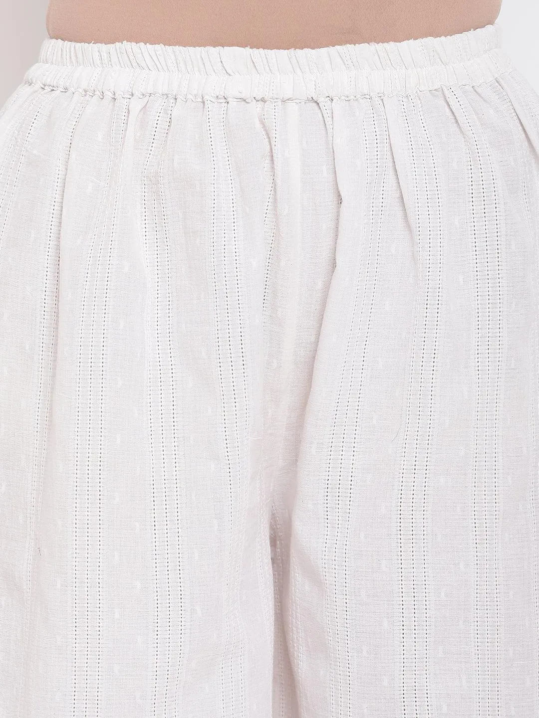 White Cotton Pant