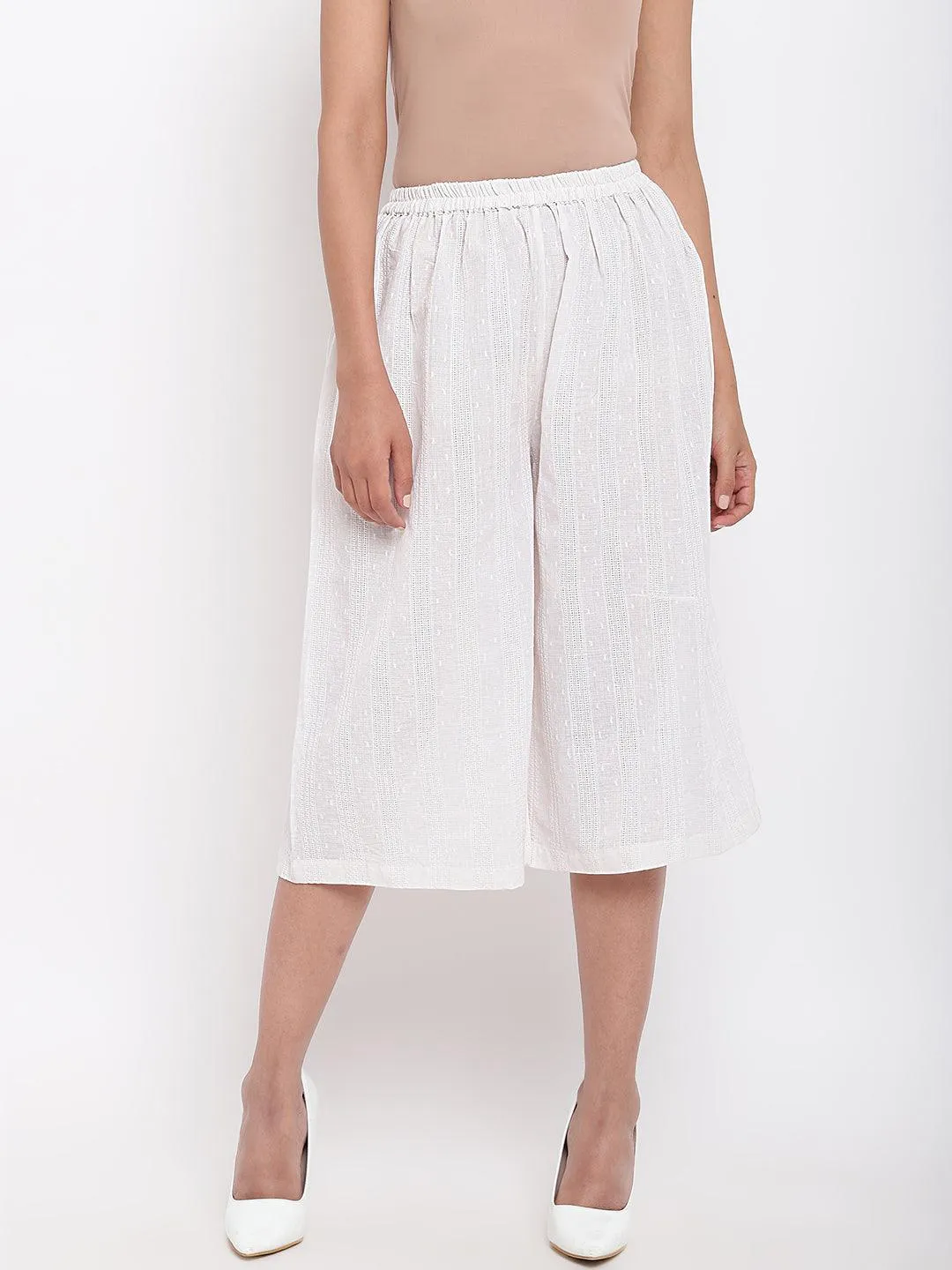 White Cotton Pant