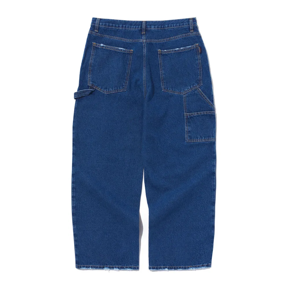 WORK WIDEFIT DENIM PANTS DEEP BLUE