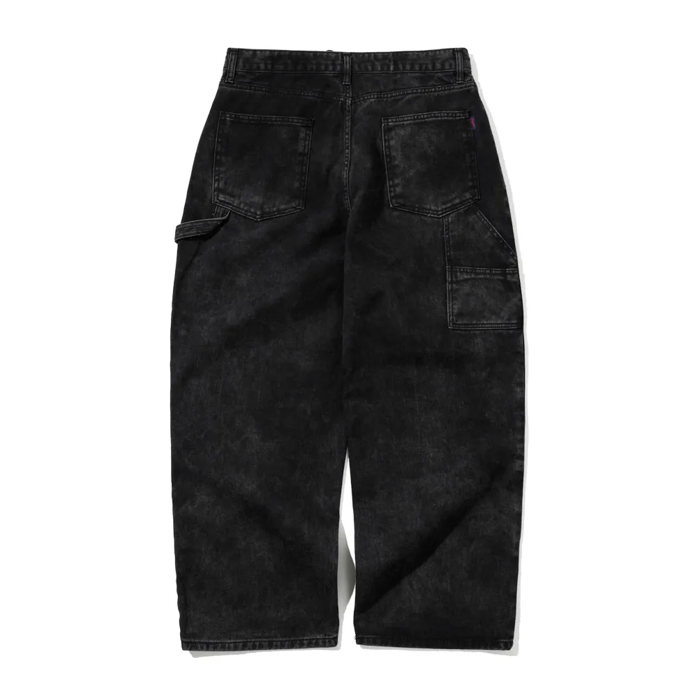 WORK WIDEFIT DENIM PANTS PIGMENT BLACK